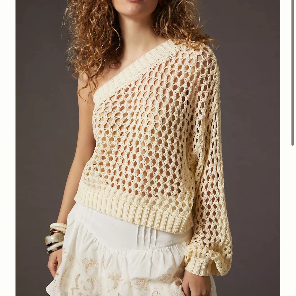 Anthropologie Crotchet Top